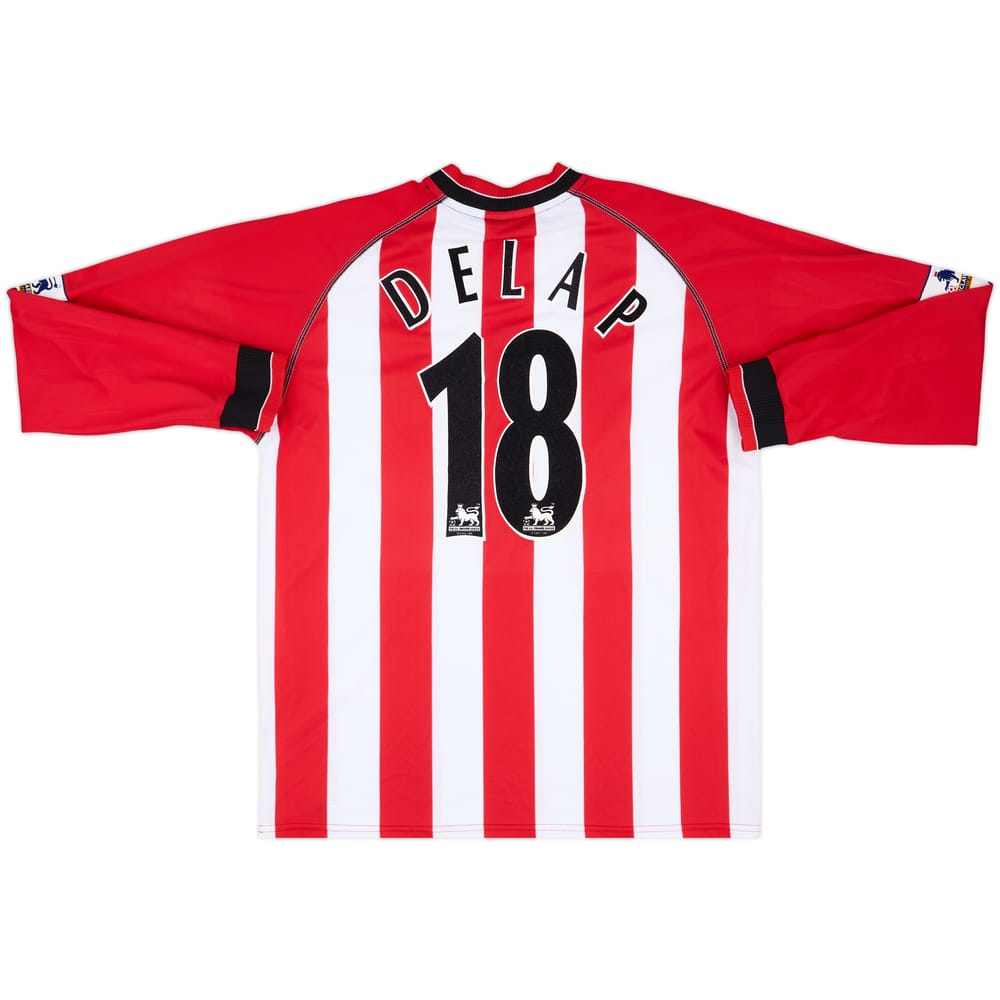 2003-05 Southampton Home L/S Shirt Delap #18 - 8/10 - (XL)