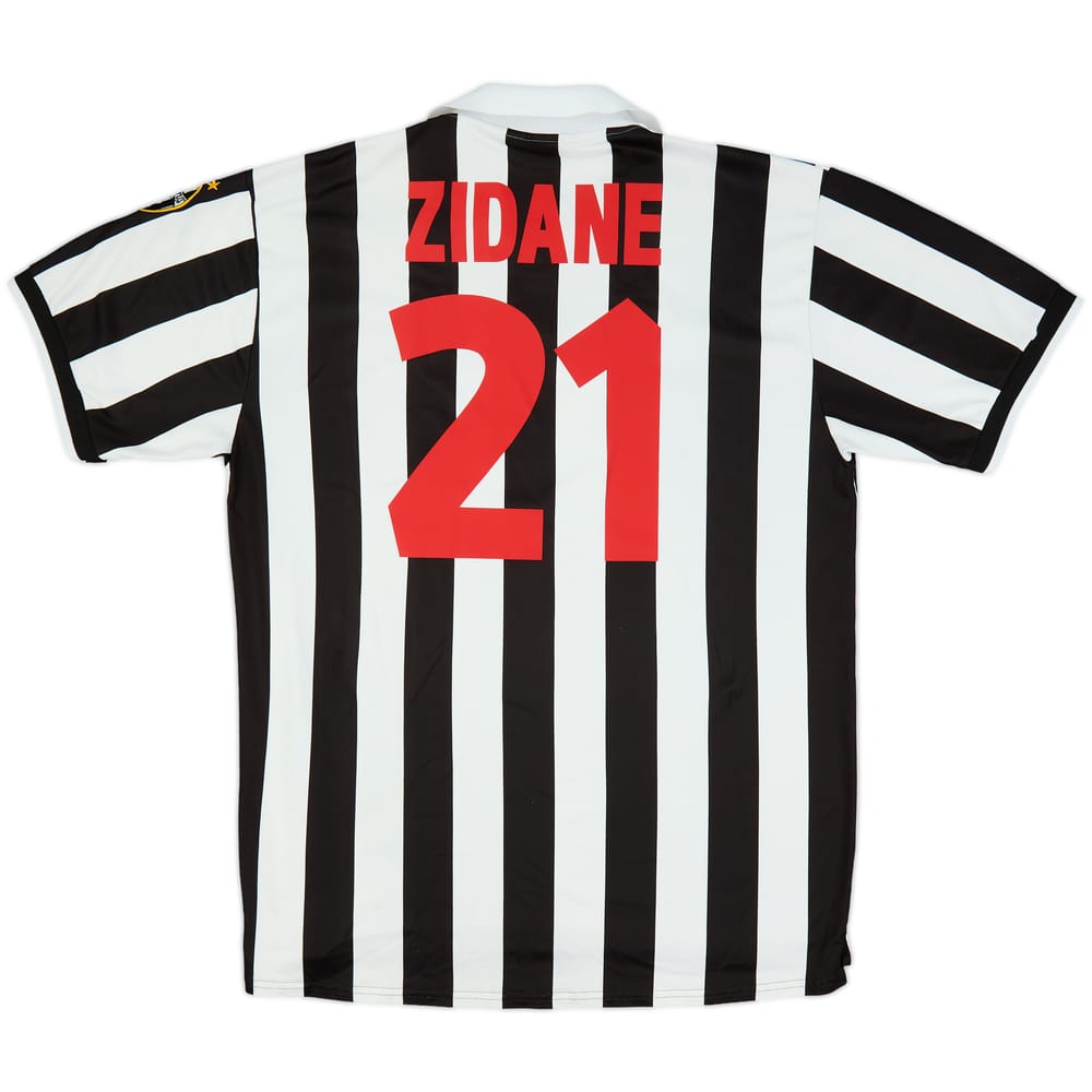 1998-99 Juventus Home Shirt Zidane #21 - 6/10 - (XXL)