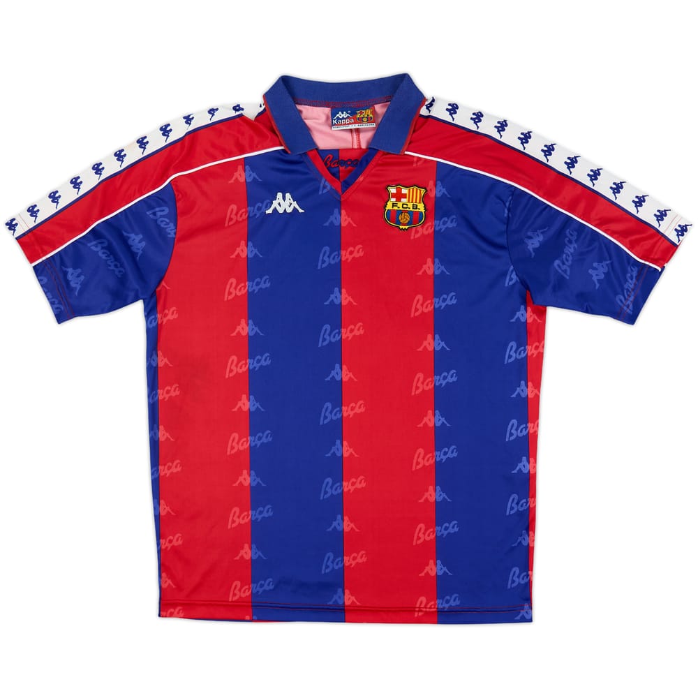 1992-95 Barcelona Home Shirt - 8/10 - (L)