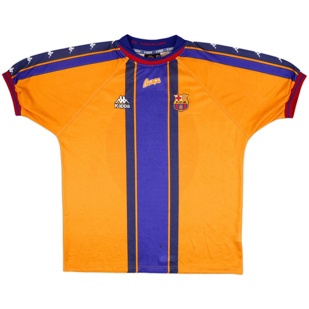1997-98 Barcelona Away Shirt - 7/10 - (XL)