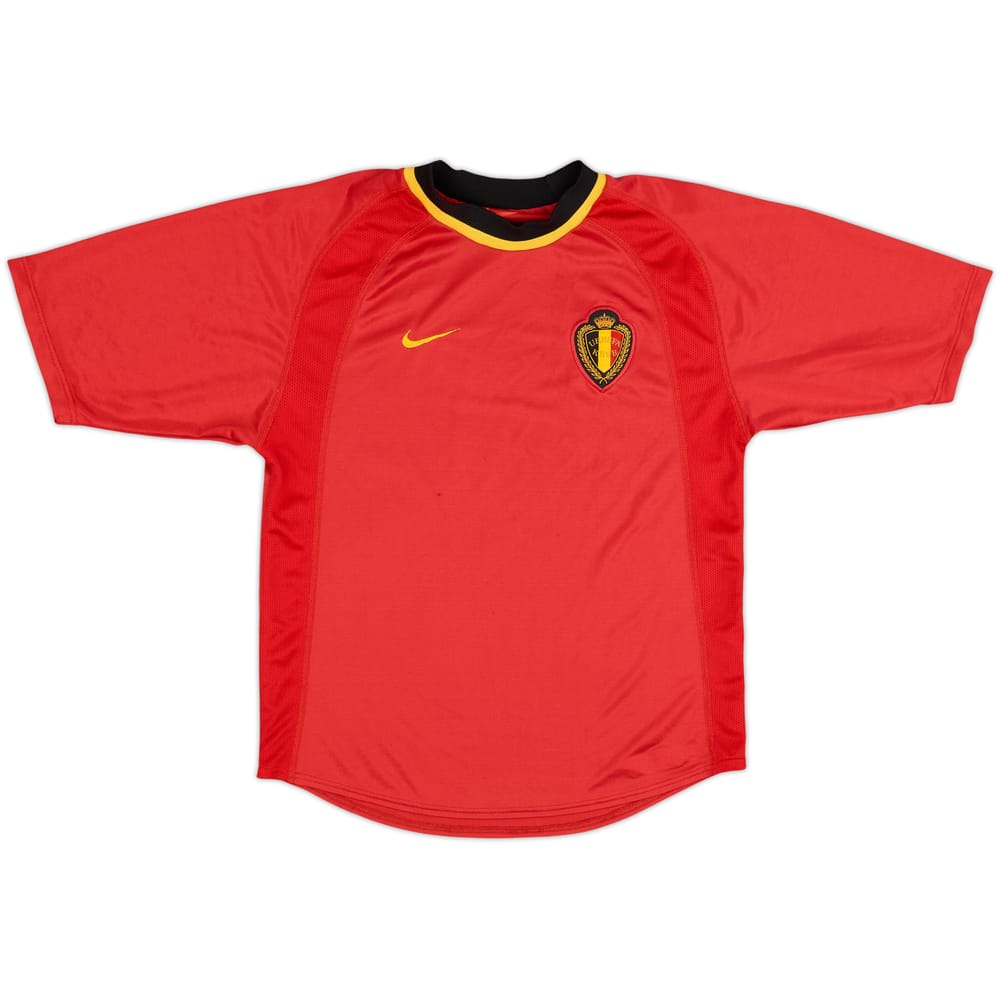 2000-02 Belgium Home Shirt - 8/10 - (L.Boys)
