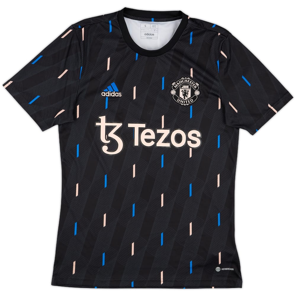 2022-23 Manchester United adidas Training Shirt - 8/10 - (S)