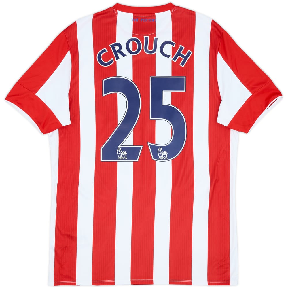 2015-16 Stoke City Home Shirt Crouch #25 - 10/10 - (M)