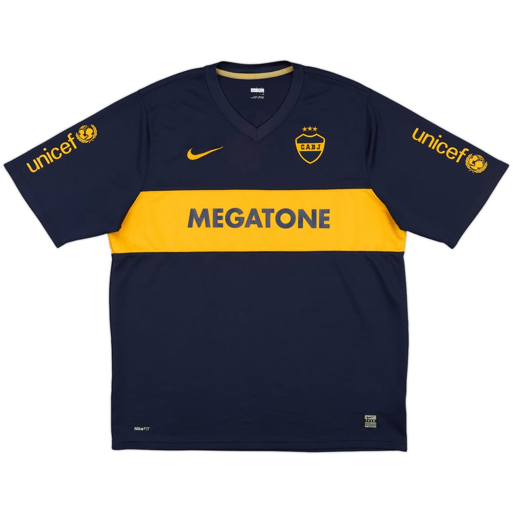 2008-09 Boca Juniors Home Shirt - 8/10 - (XL)