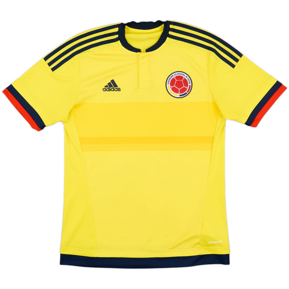 2015 Colombia Copa America Home Shirt - 8/10 - (S)