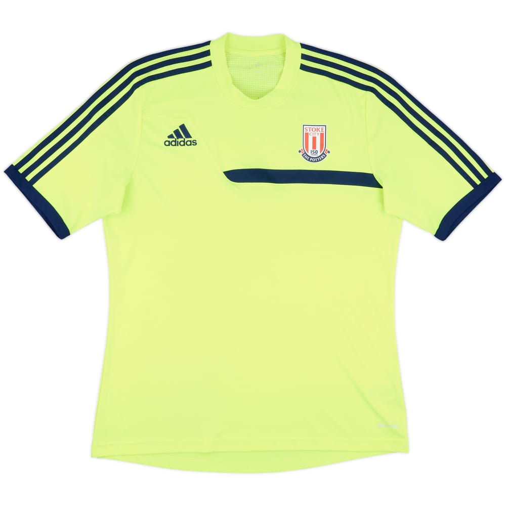 2013-14 Stoke City adidas Training Shirt - 9/10 - (L)