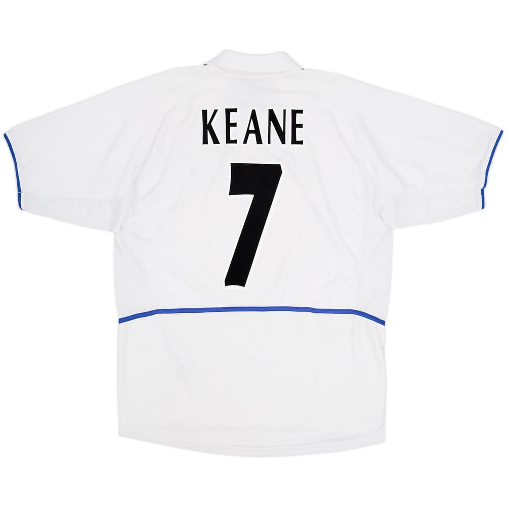 2002-03 Leeds United Home Shirt Keane #7 - 6/10 - (L)