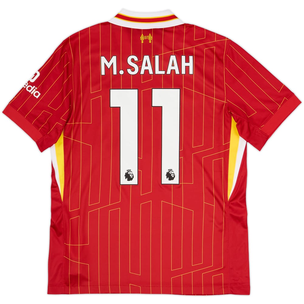 2024-25 Liverpool Home Shirt M.Salah #11 - 7/10 - (M)