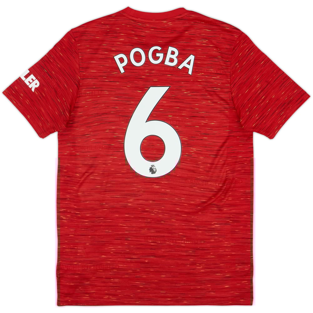 2020-21 Manchester United Home Shirt Pogba #6 - 6/10 - (M)