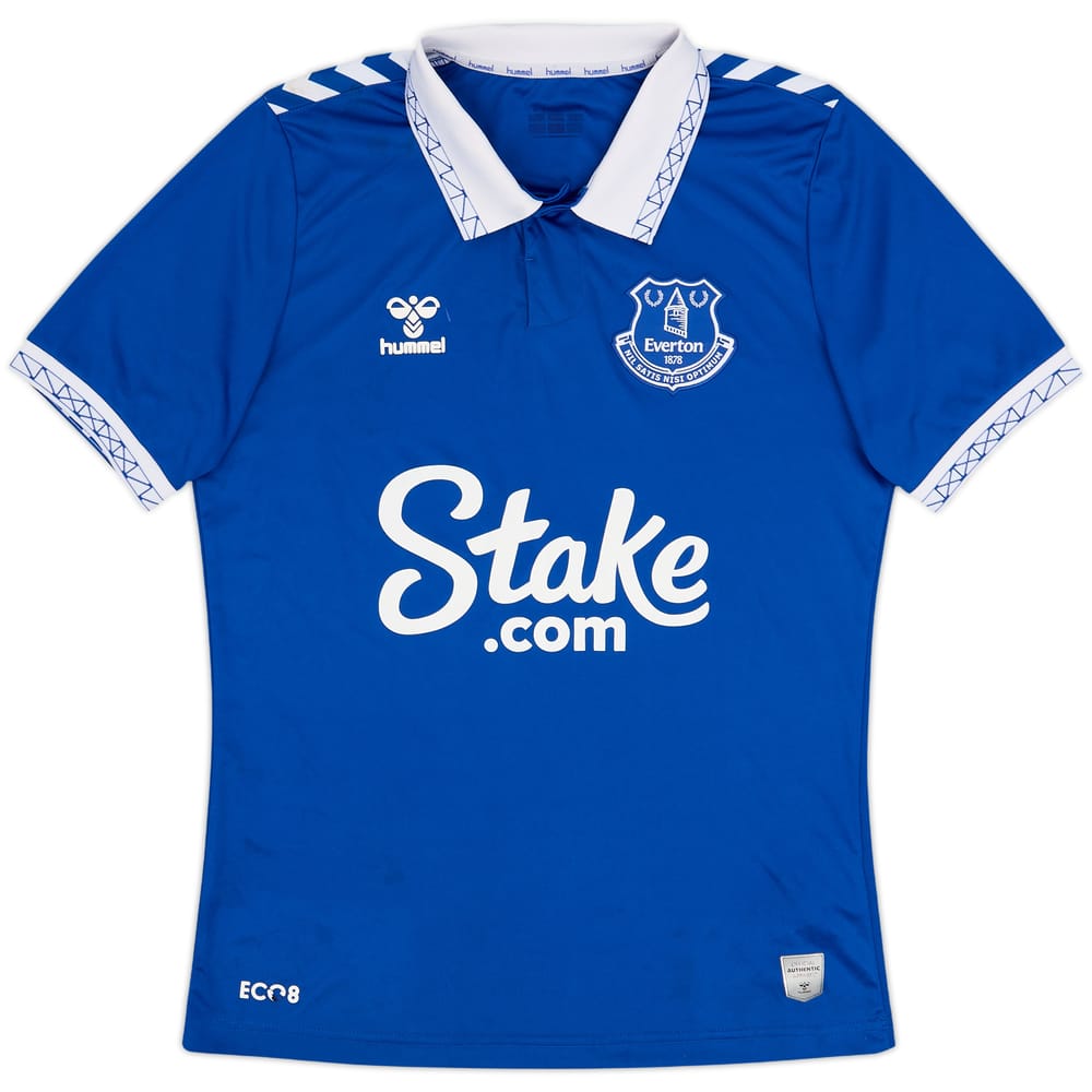 2023-24 Everton Home Shirt - 7/10 - (S)