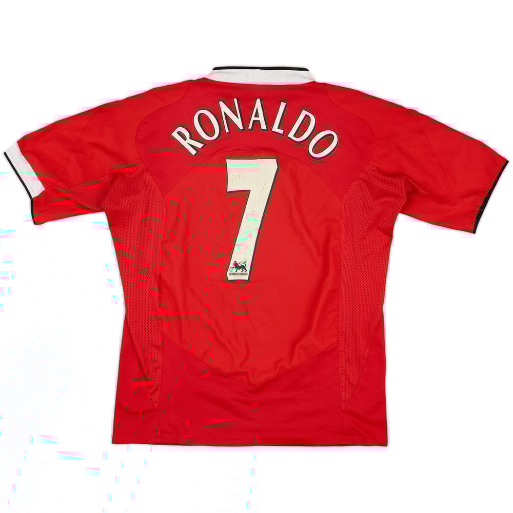 2004-06 Manchester United Home Shirt Ronaldo #7 - 6/10 - (L)