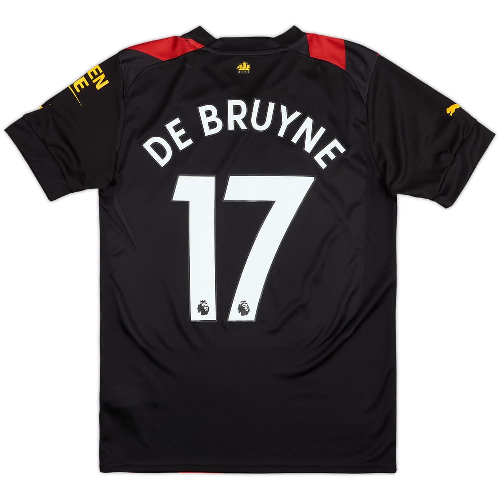 2022-23 Manchester City Away Shirt De Bruyne #17 - 8/10 - (S)