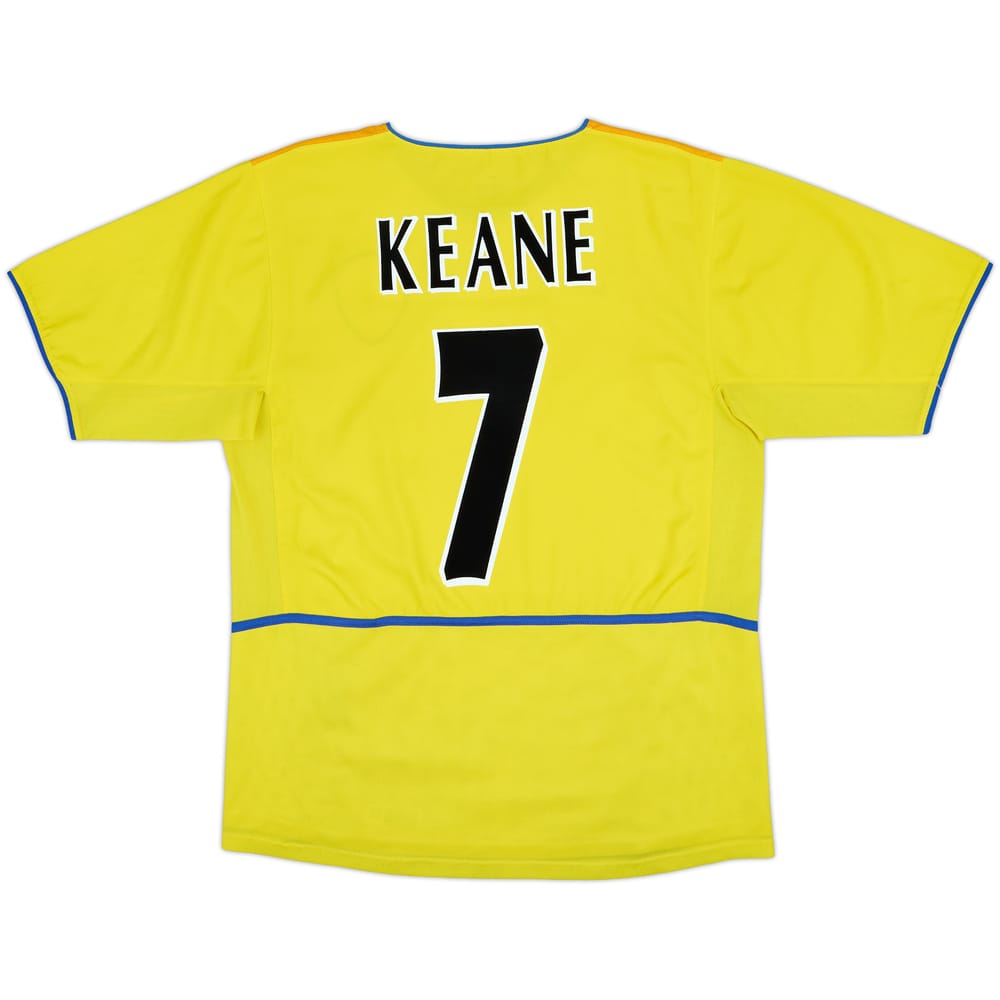 2002-03 Leeds United Away Shirt Keane #7 - 8/10 - (M)