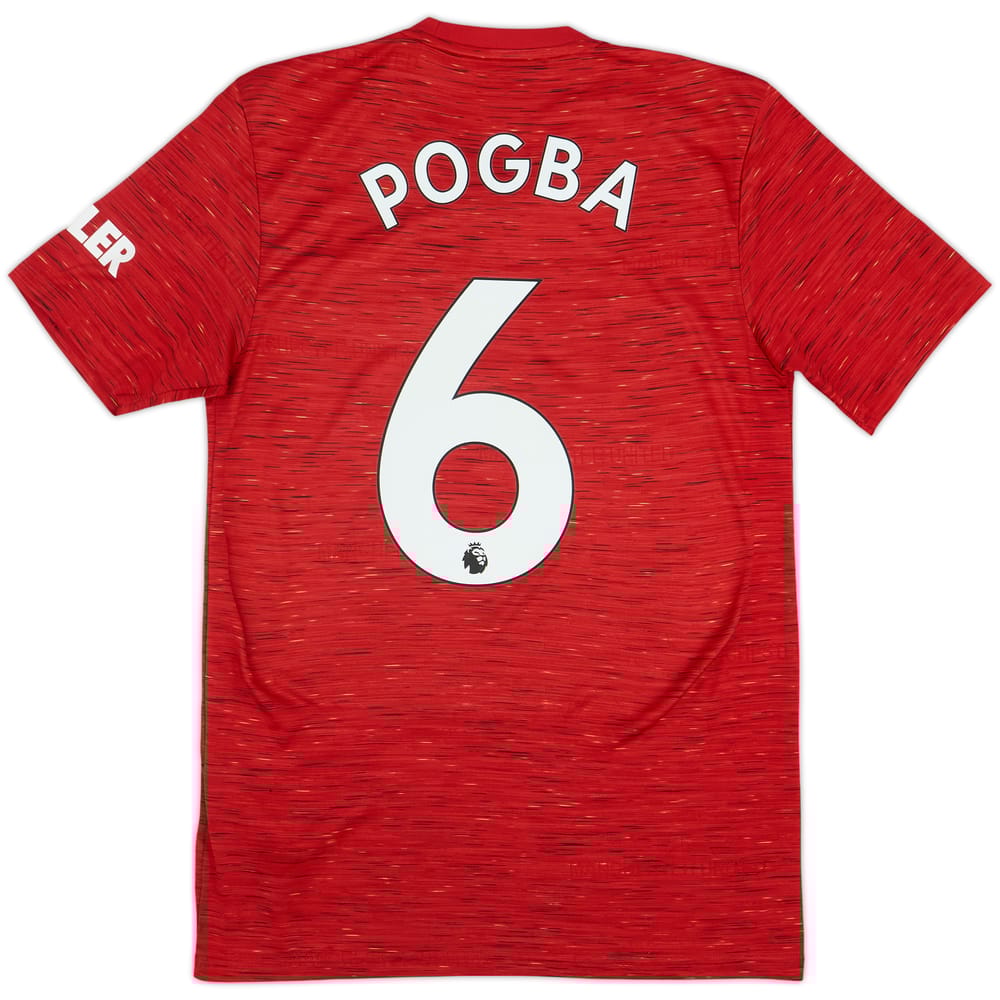 2020-21 Manchester United Home Shirt Pogba #6 - 6/10 - (S)