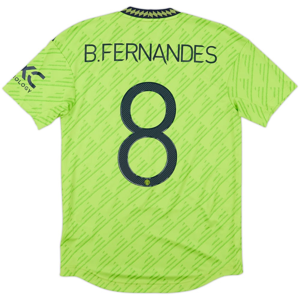 2022-23 Manchester United Authentic Third Shirt B.Fernandes #8 (S)