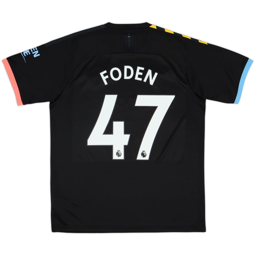 2019-20 Manchester City Away Shirt Foden #47 - 10/10 - (L)