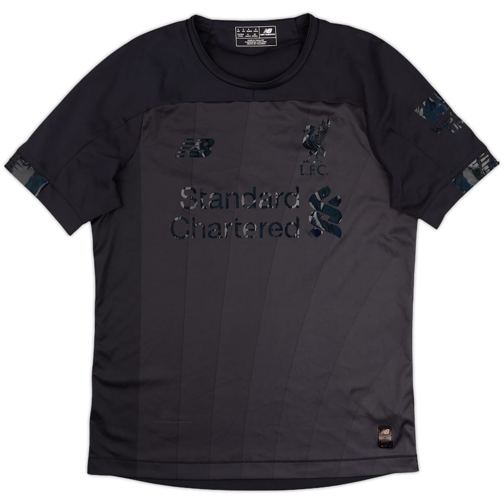 2019-20 Liverpool Blackout Shirt - 8/10 - (S)