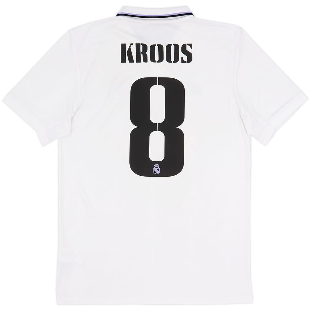 Camiseta de local del Real Madrid 2022-23 Kroos #8 - 10/10 - (M)