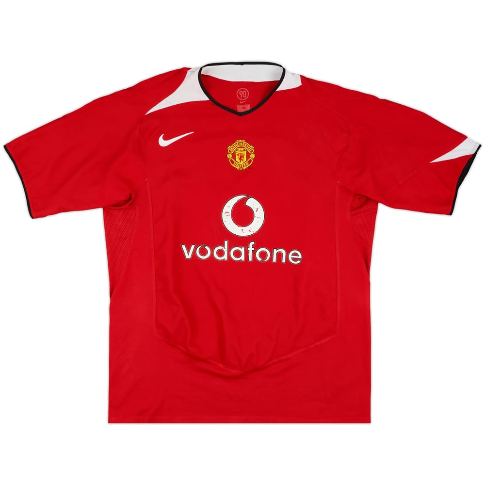 2004-06 Manchester United Home Shirt - 5/10 - (L)