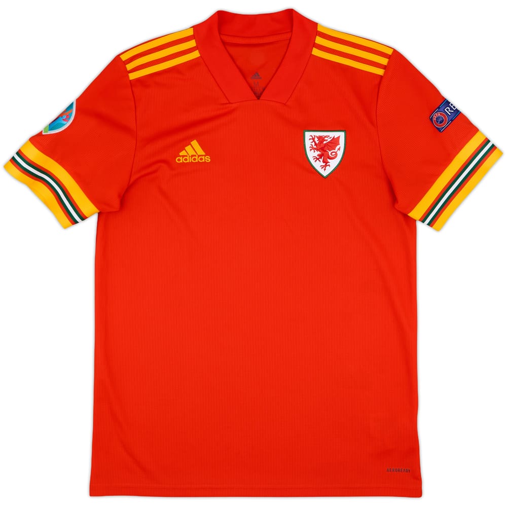 2020-21 Wales Home Shirt - 10/10 - (M)