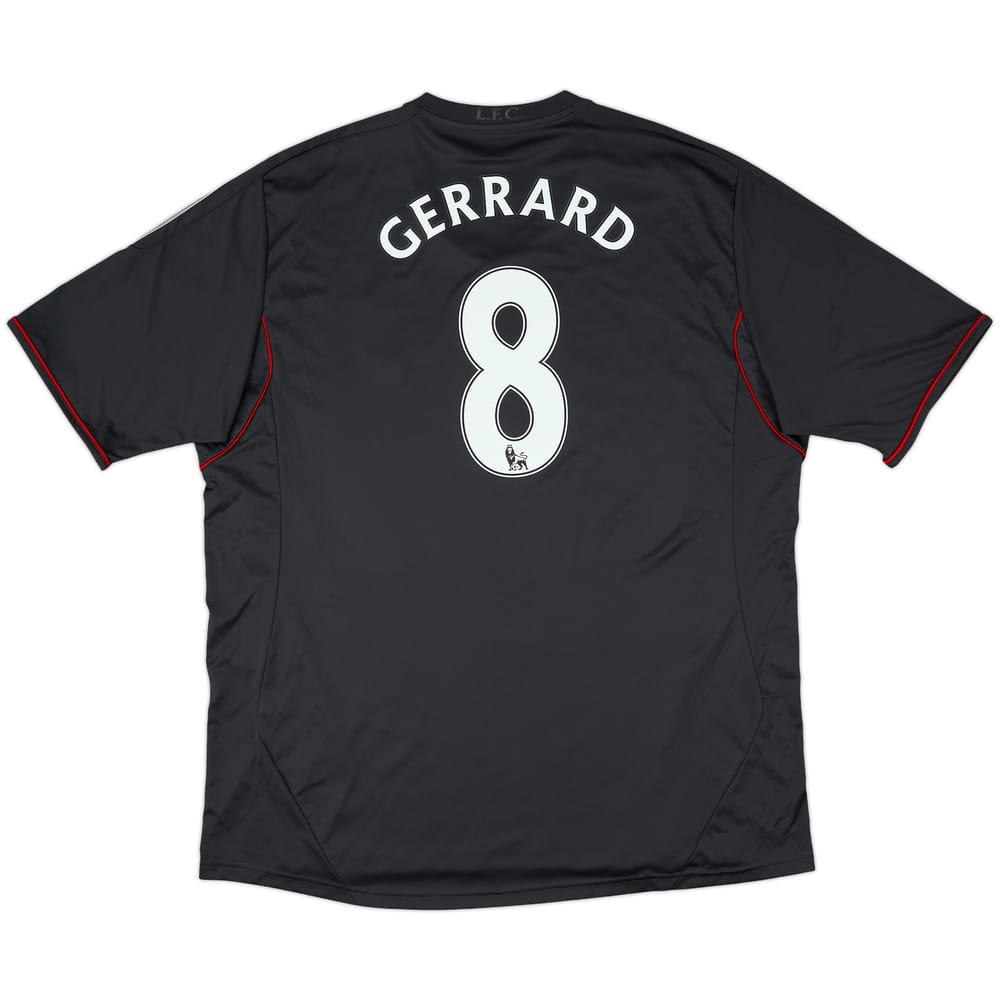 2011-12 Liverpool Away Shirt Gerrard #8 - 10/10 - (3XL)