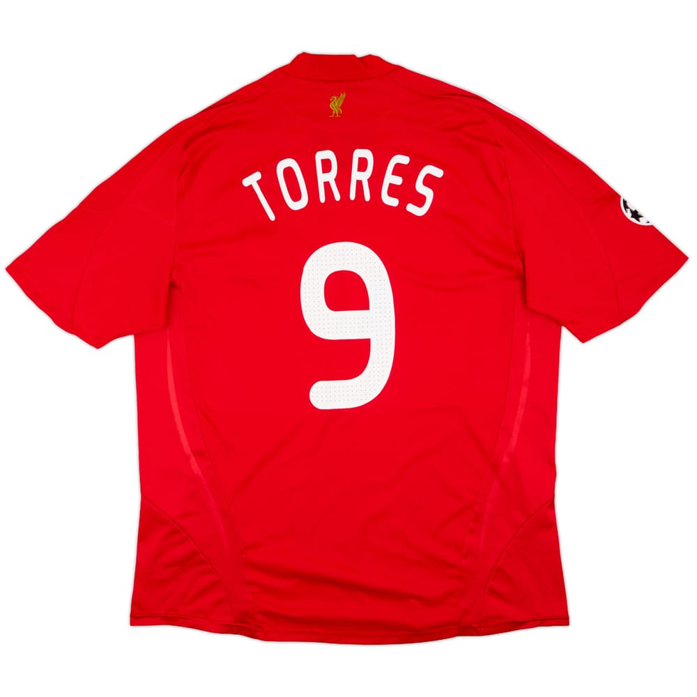 2008-10 Liverpool Home Shirt Torres #9 - 8/10 - (XXL)