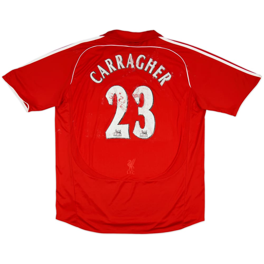 2006-08 Liverpool Home Shirt Carragher #23 - 4/10 - (XXL)