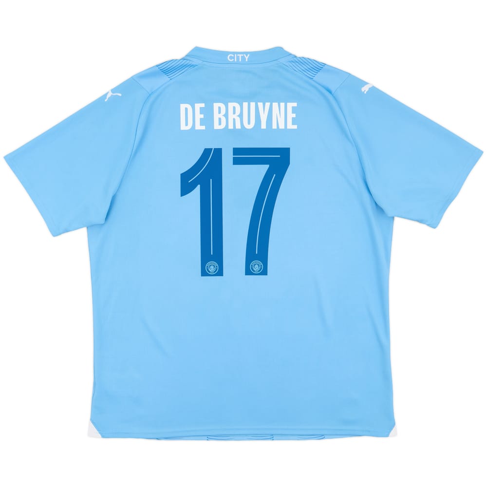 2023-24 Manchester City Home Shirt De Bruyne #17 - 10/10 - (XL)