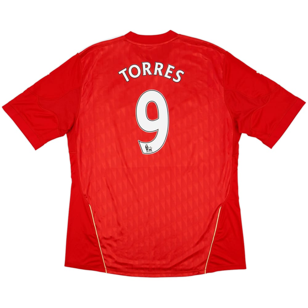 2010-12 Liverpool 'FA Cup Final' Home Shirt Torres #9 - 6/10 - (XXL)