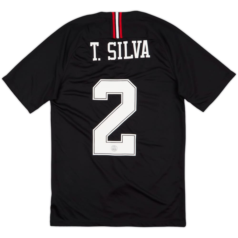 2018-19 Paris Saint-Germain Third/Home Shirt T.Silva #2 - 8/10 - (S)