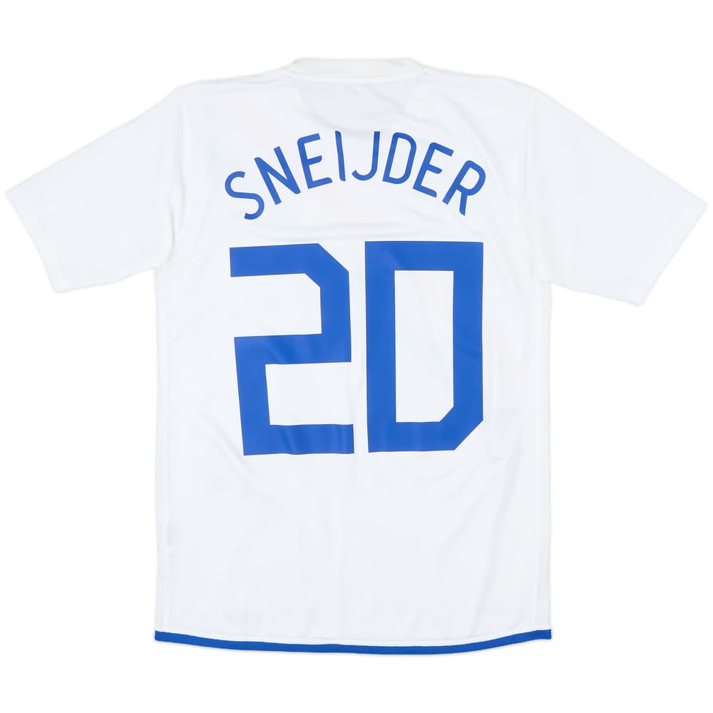2006-08 Netherlands Away Shirt Sneijder #20 - 8/10 - (XL.Boys)
