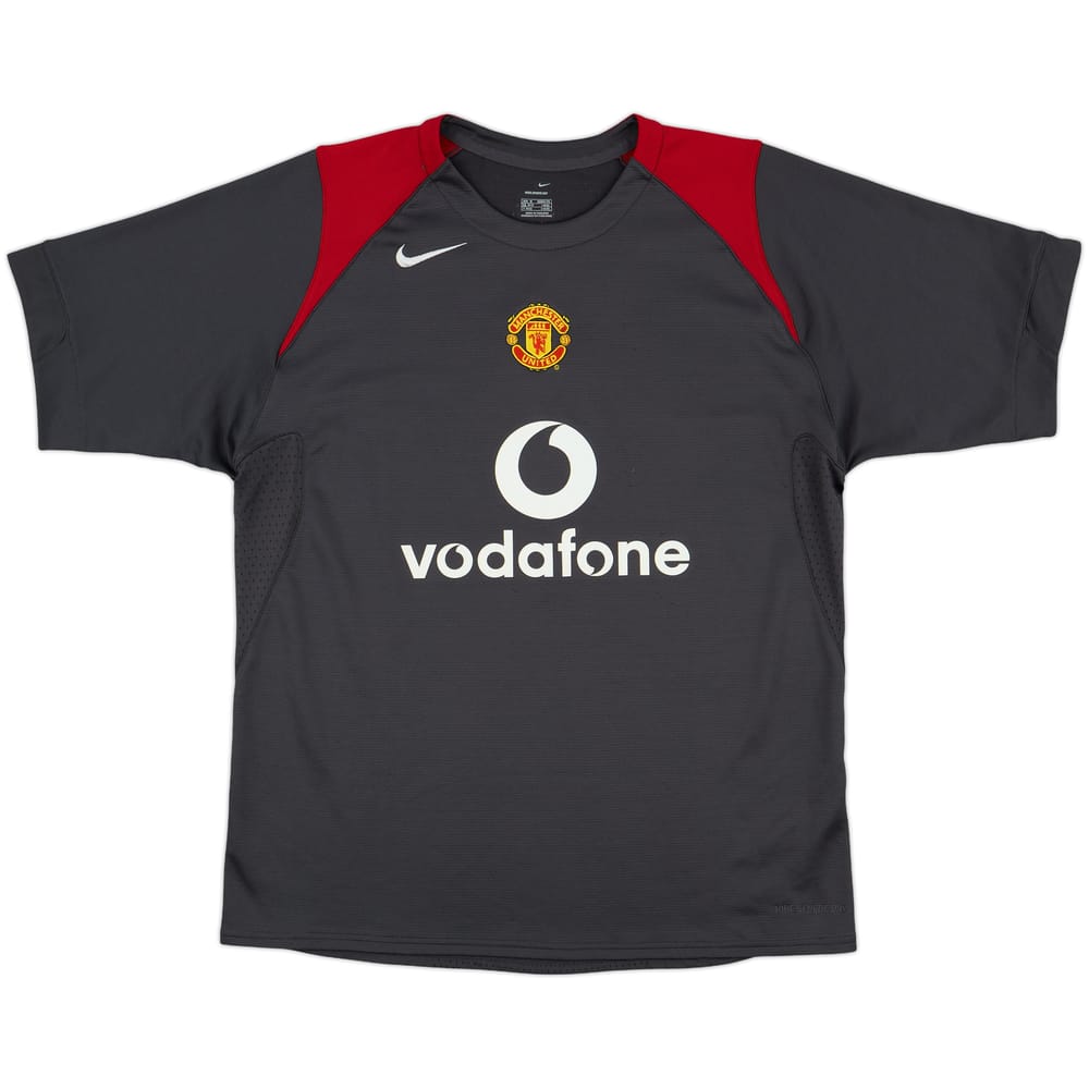 2005-06 Manchester United Nike Training Shirt - 9/10 - (M)
