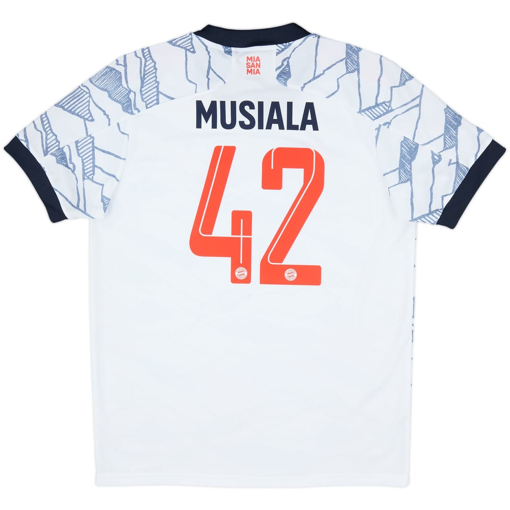 2021-22 Bayern Munich Third Shirt Musiala #42 - 8/10 - (L)