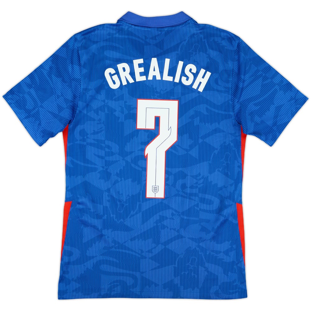 2020-21 England Away Shirt Grealish #7 - 9/10 - (S)