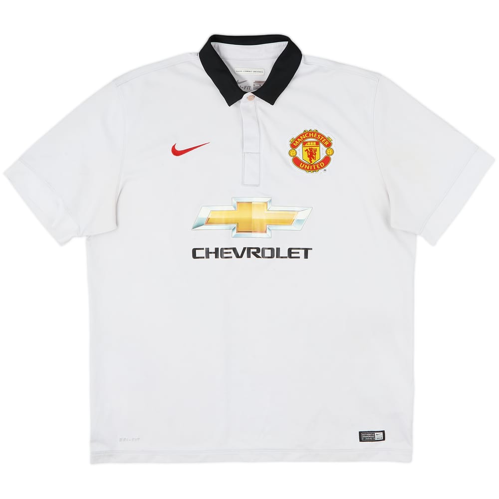 2014-15 Manchester United Away Shirt - 4/10 - (XL)