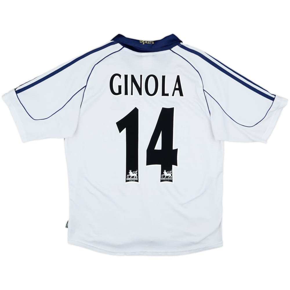 1999-01 Tottenham Home Shirt Ginola #14 - 7/10 - (M)