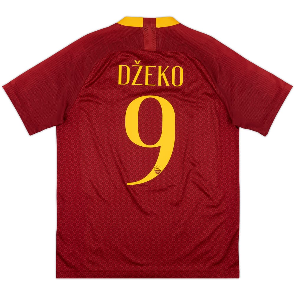 2018-19 Roma Home Shirt Dzeko #9 - 9/10 - (M)