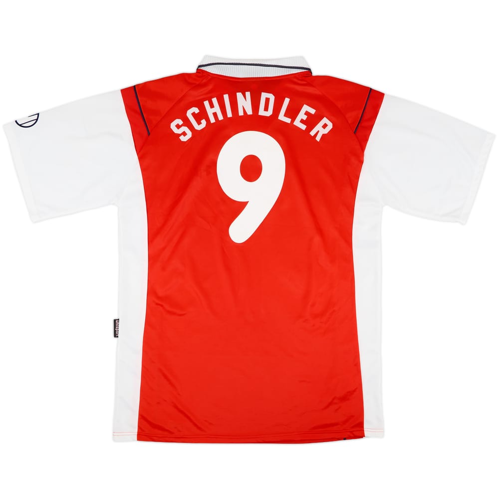 2001-02 Offenbacher Kickers Home Shirt Schindler #9 - 5/10 - (XL)