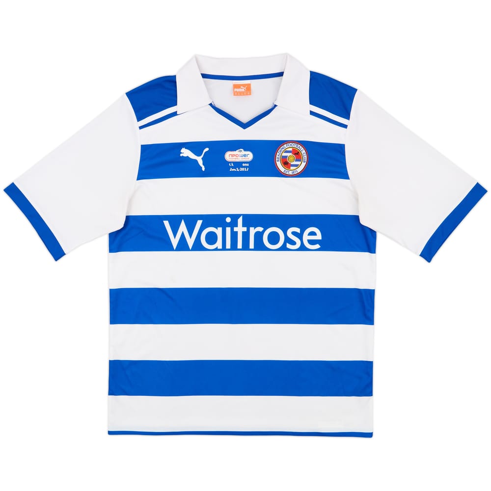 2011-12 Reading Home Shirt - 5/10 - (XL)