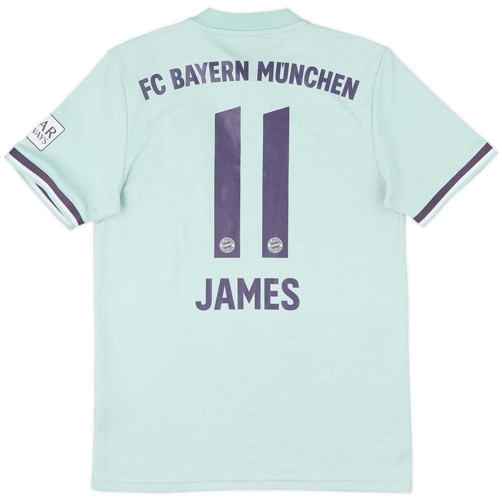 2018-19 Bayern Munich Away Shirt James #11 - 5/10 - (S)