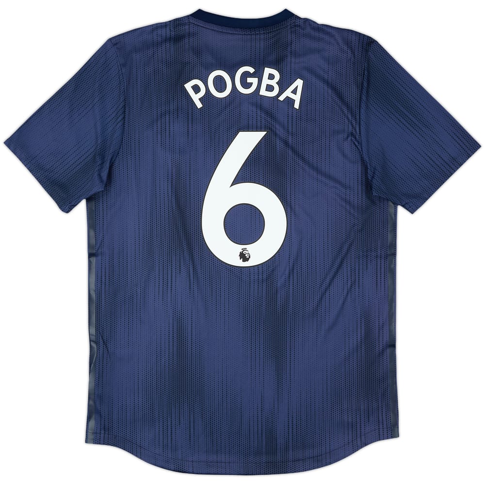 2018-19 Manchester United Authentic Third Shirt Pogba #6 - 8/10 - (L)