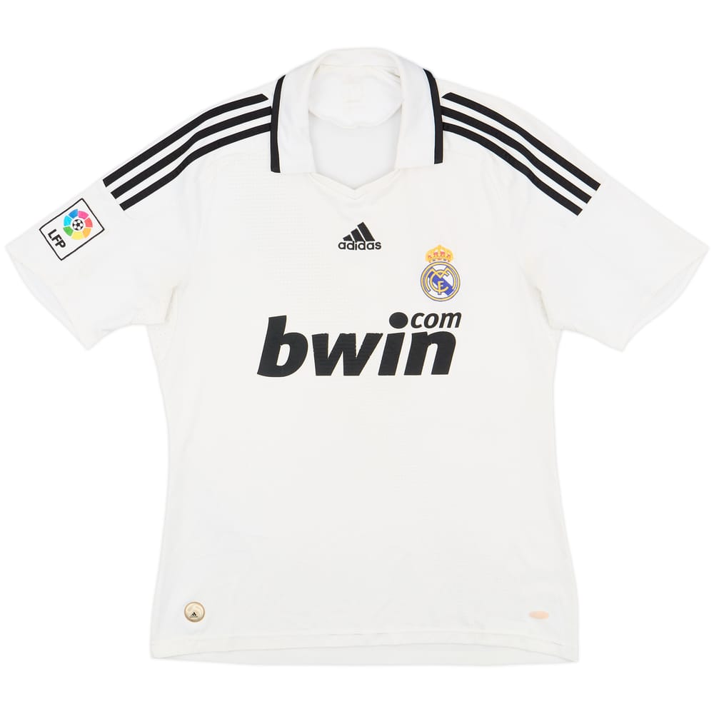 2008-09 Real Madrid Home Shirt - 4/10 - (M)
