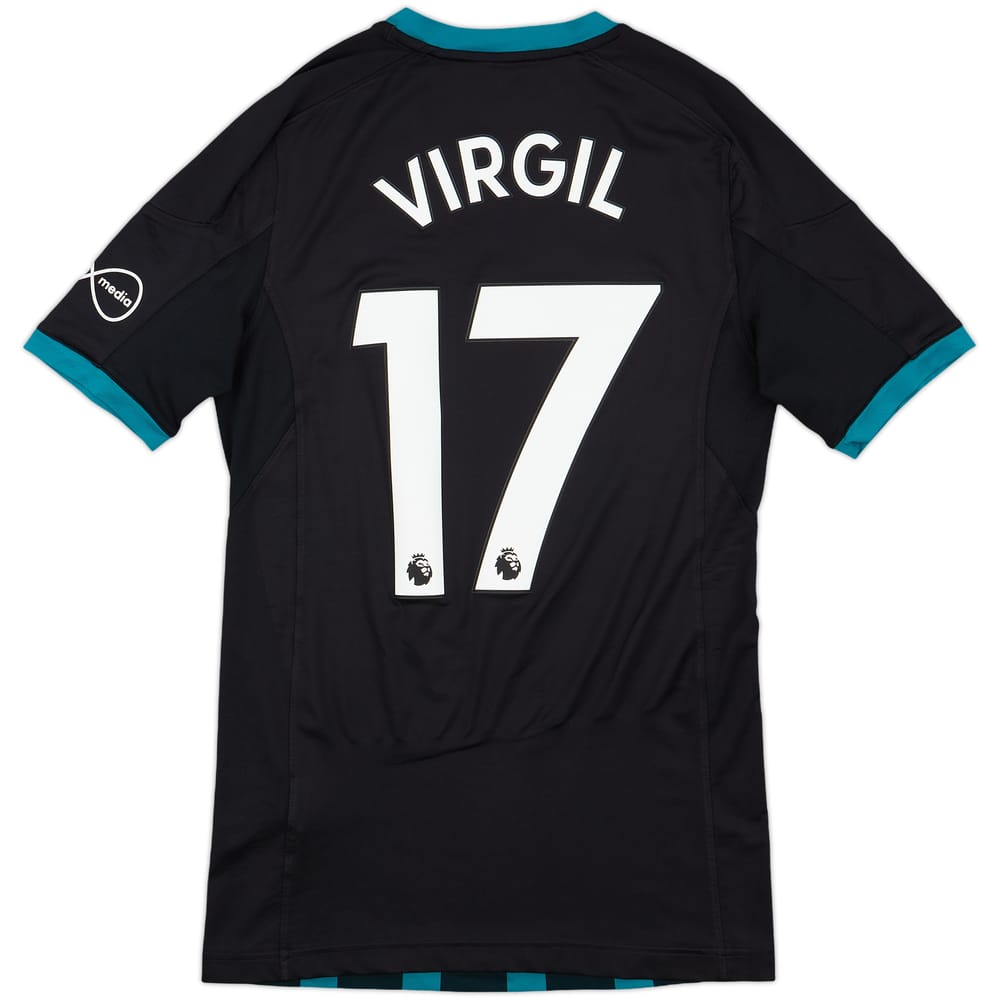 2017-18 Southampton Away Shirt Virgil #17 - 8/10 - (S)