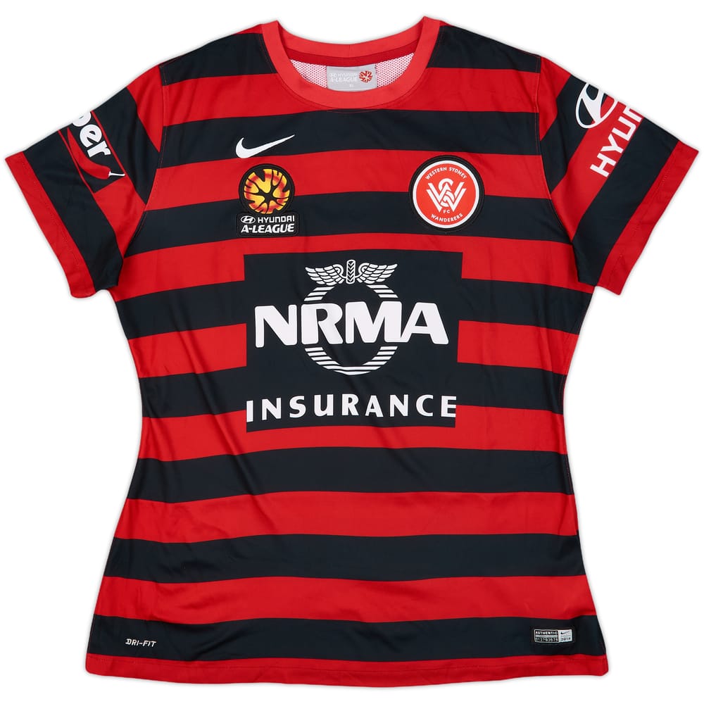 2015-16 Western Sydney Wanderers Home Shirt - 10/10 - (Women's XL)