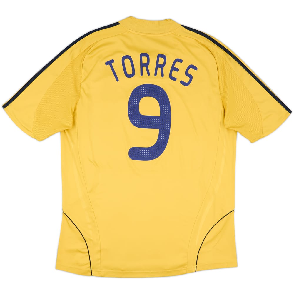 2008-10 Spain Away Shirt Torres #9 - 9/10 - (XL)
