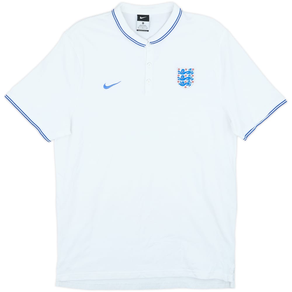 2014-15 England Nike Polo Shirt - 9/10 - (XL)