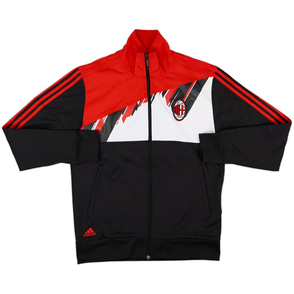 2009-10 AC Milan adidas Track Jacket - 8/10 - (L)