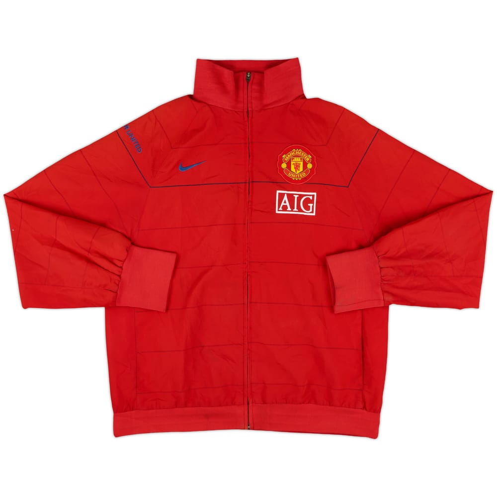 2008-09 Manchester United Nike Track Jacket - 8/10 - (M)