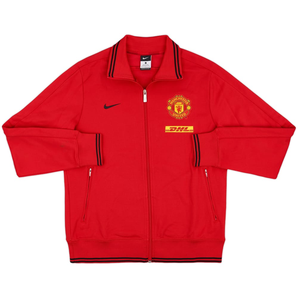 2012-13 Manchester United Nike Track Jacket - 9/10 - (L)