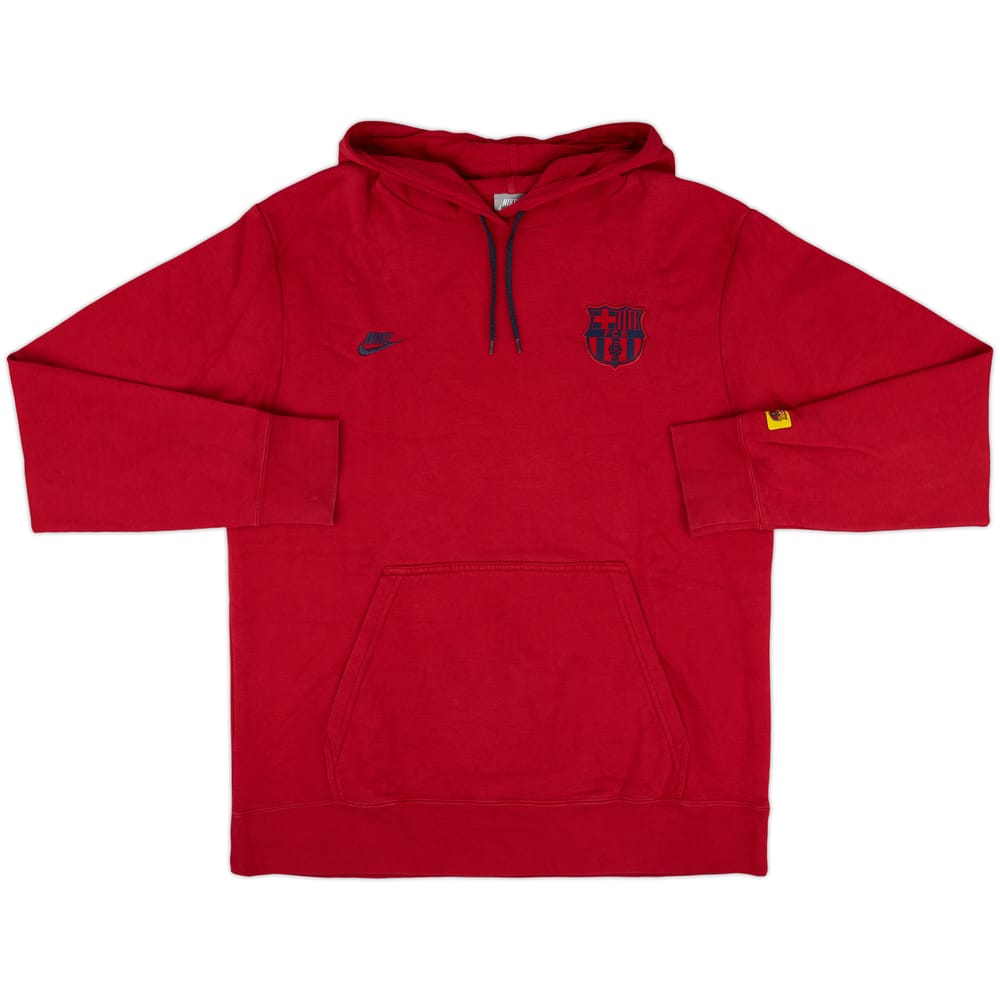 2008-09 Barcelona Nike Hooded Top - 8/10 - (XL)